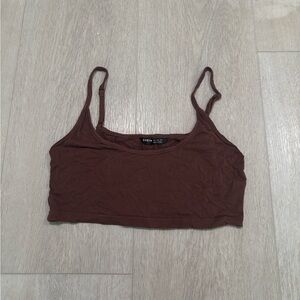 SHEIN Red Sleeveless Fitted Camisole